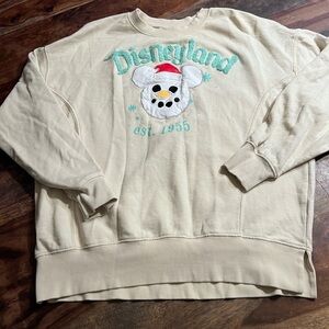 Disneyland  snowman Crewneck Sweater